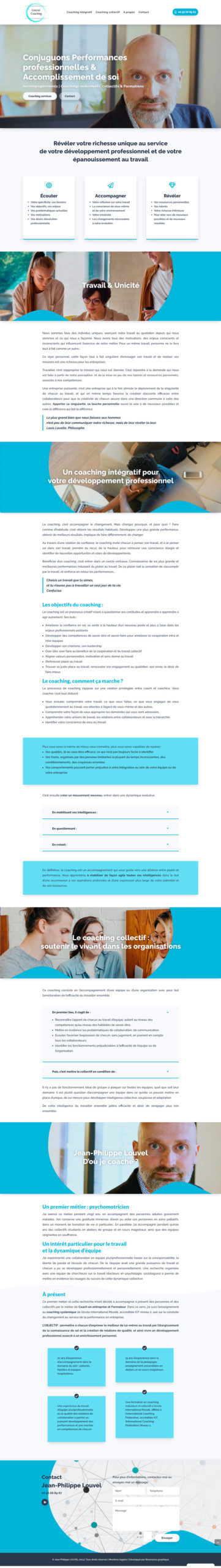 Unicité Coaching | Jean-Philippe Louvel